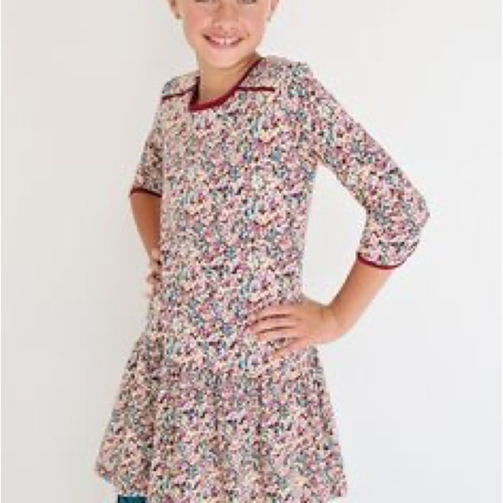 Matilda Jane Floral Dress Girls Size 8 EUC - Picture 13 of 13